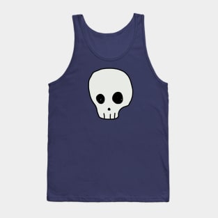 japanese cute skull Tank Top